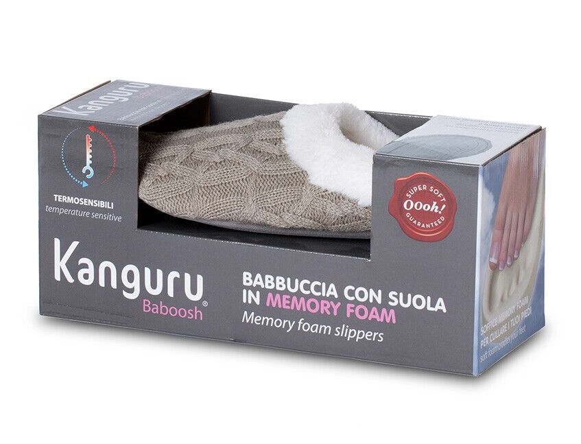 Pantofole Baboosh Kanguru Donna Taglia XS