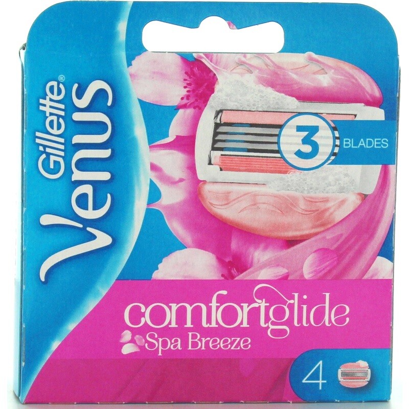 45042 GILLETTE VENUS RICAMBI SPA BREEZE 4 PEZZI