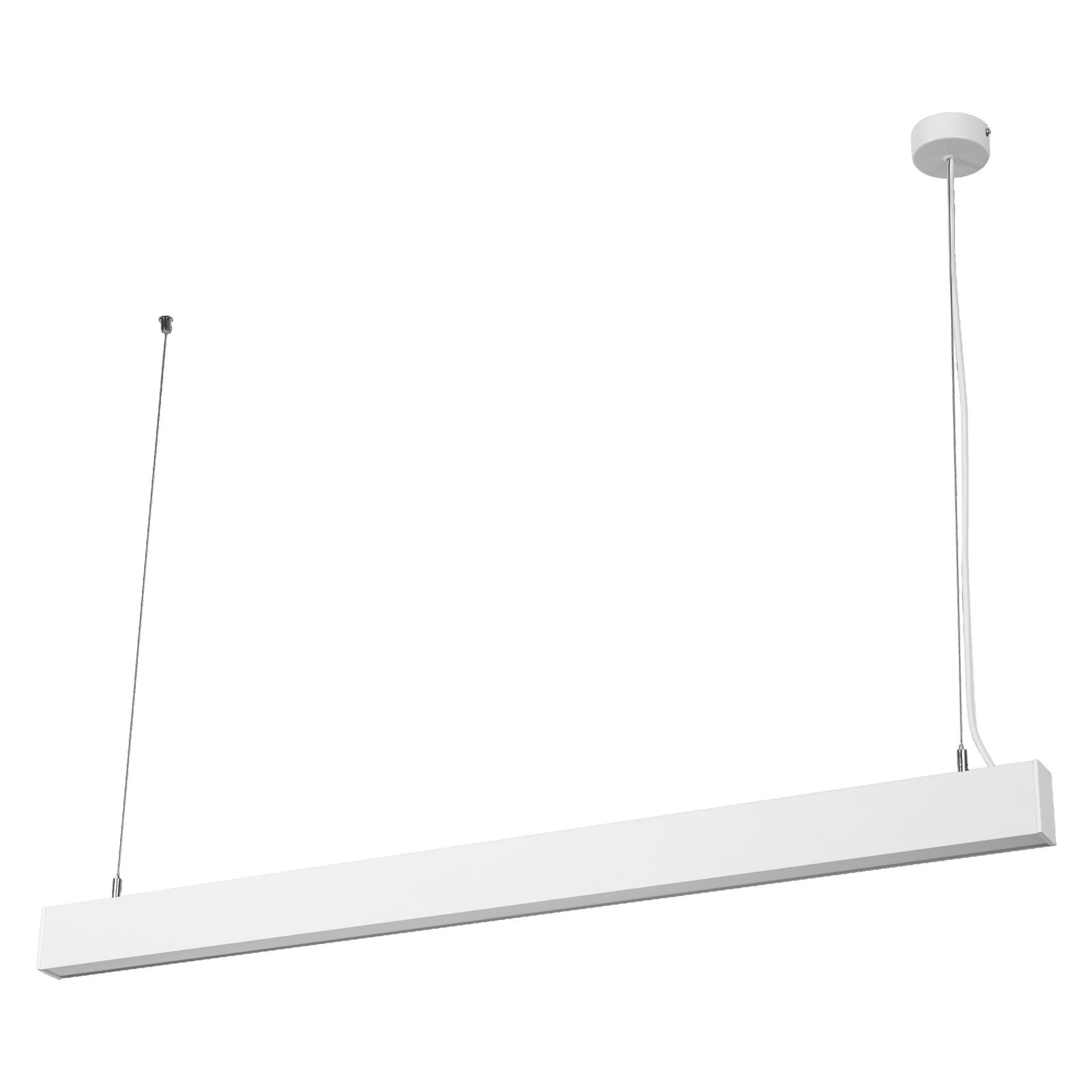 LEDVANCE Office Line Cuboid, square suspended office ceiling light, 42 W, 5,000 