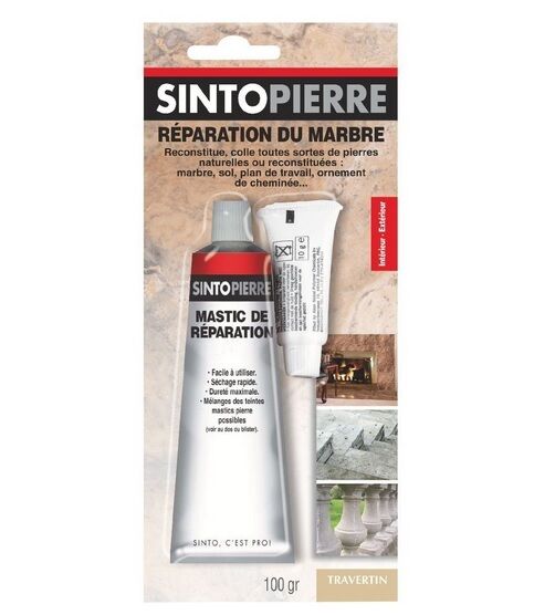 Pietra Sintetica Mastic Riparazione Sintopierre Travertino Mattonelle Marmo