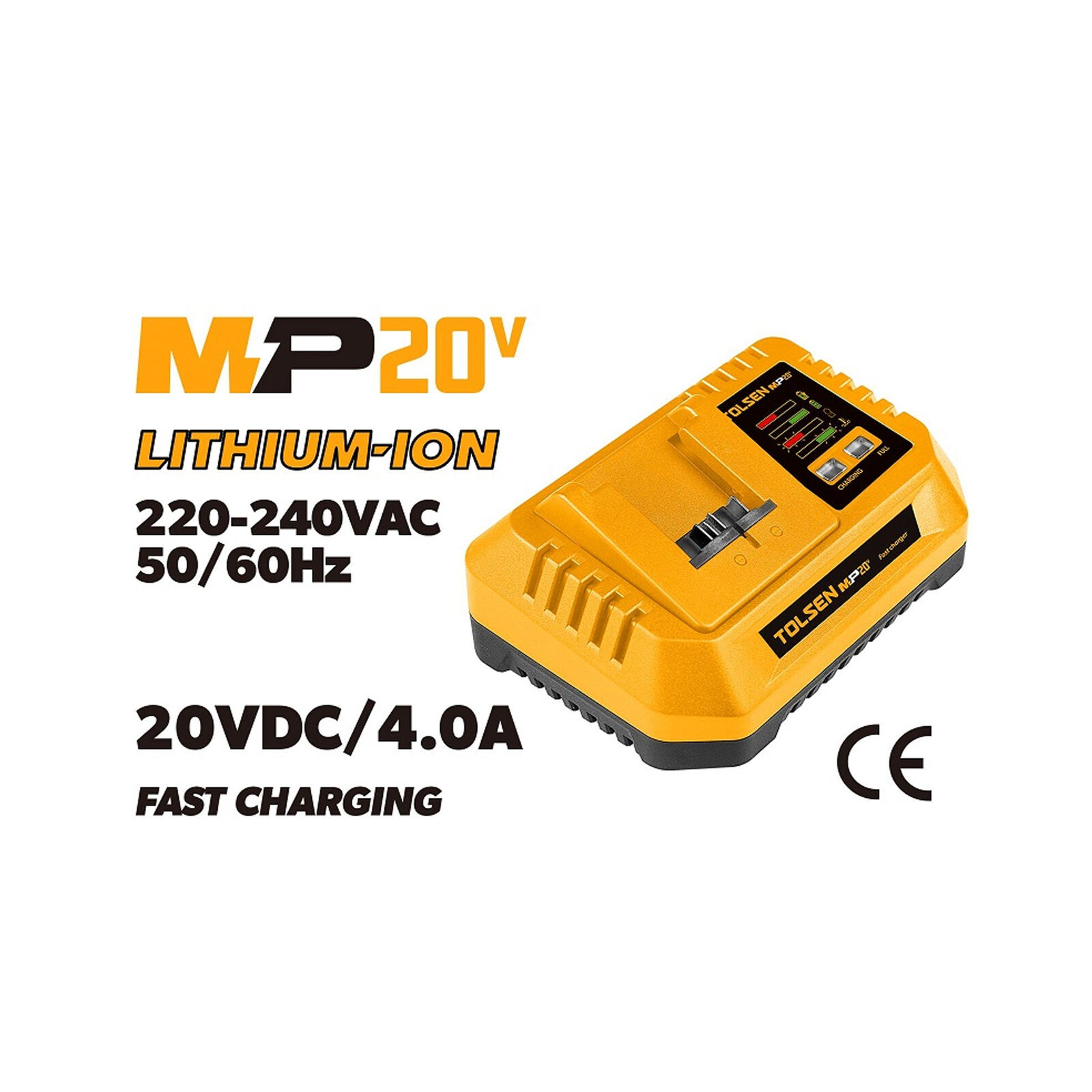Caricabatterie Rapido 20V Per Batterie 4 Ah - 87486T