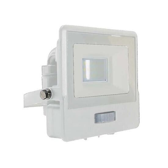 V-TAC VT-118S faro led 10W chip samsung con sensore di movimento PIR e crepuscol