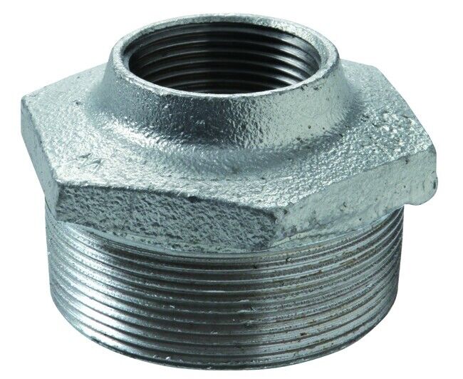 RACCORDO RIDOTTO MASCHIO FEMMINA IN GHISA MALLEABILE ZINCATO 1"x1/2"   GEORG FIS
