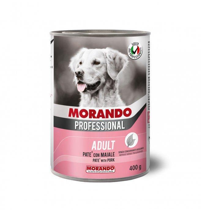 Patè cane con maiale Morando 400gr