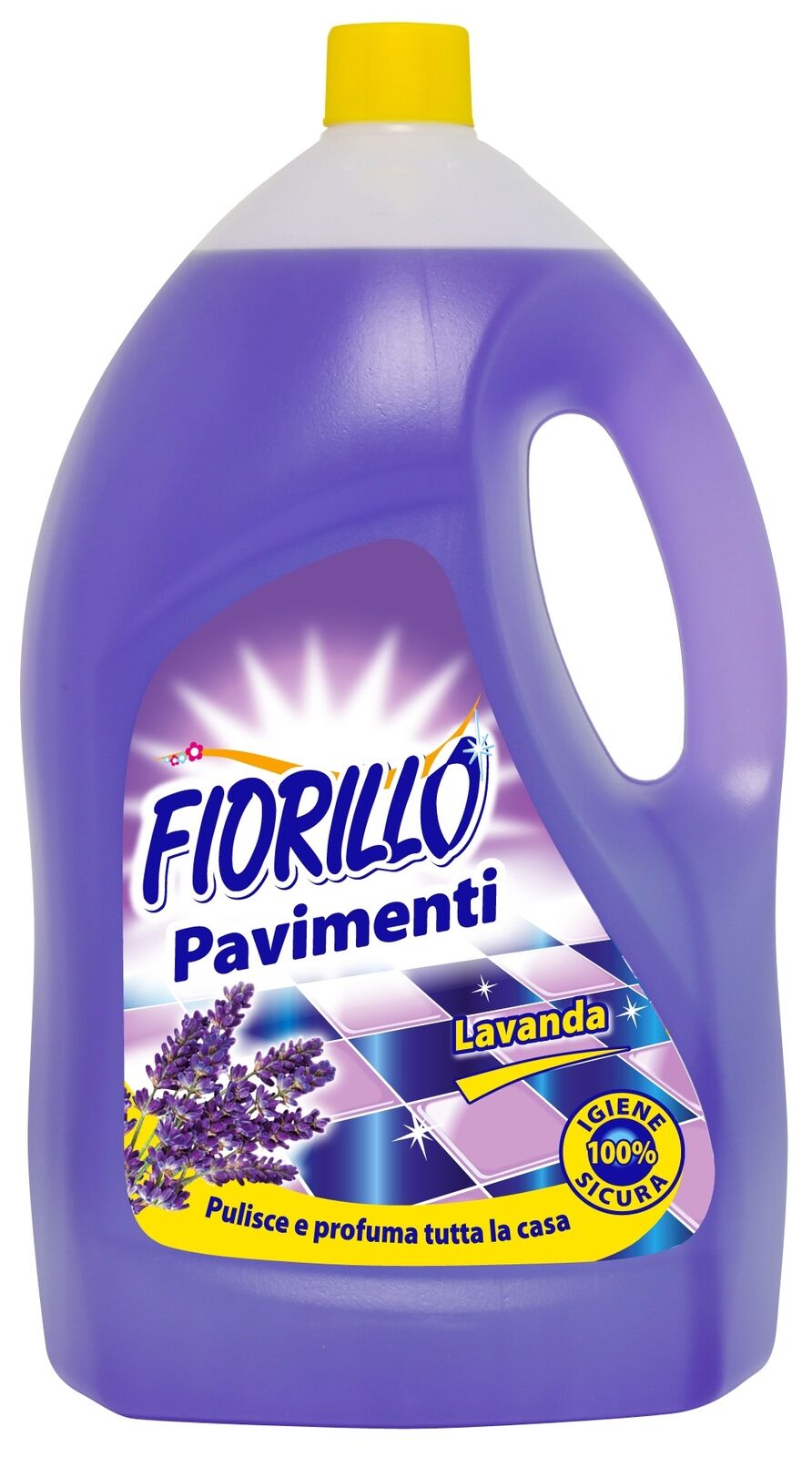 37207 FIORILLO DETERSIVO LAVA PAVIMENTI ALLA LAVANDA LT. 4