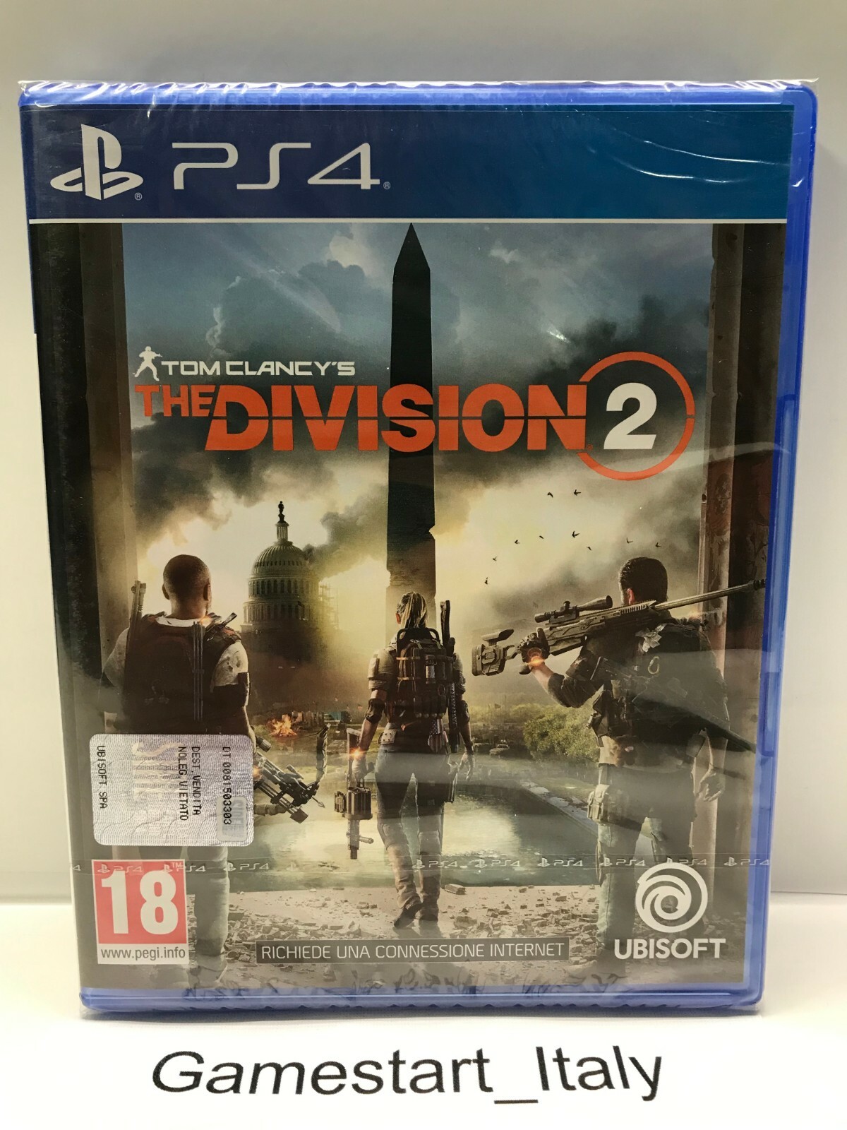 THE DIVISION 2 - SONY PS4 - GIOCO NUOVO SIGILLATO PAL - NEW SEALED