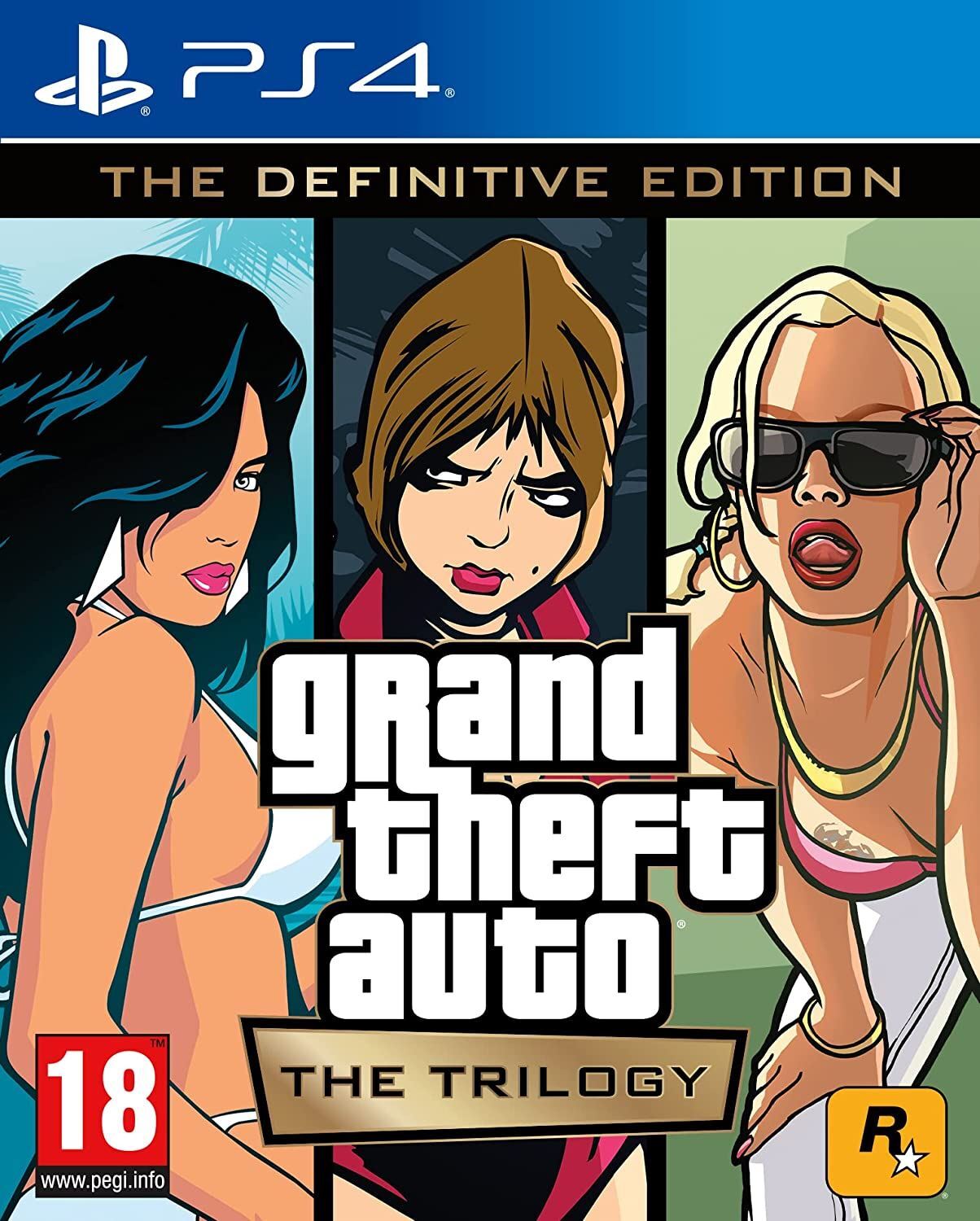 GTA - Grand Theft Auto: The Trilogy- The Definitive Edition - PlayStation 4 Ediz