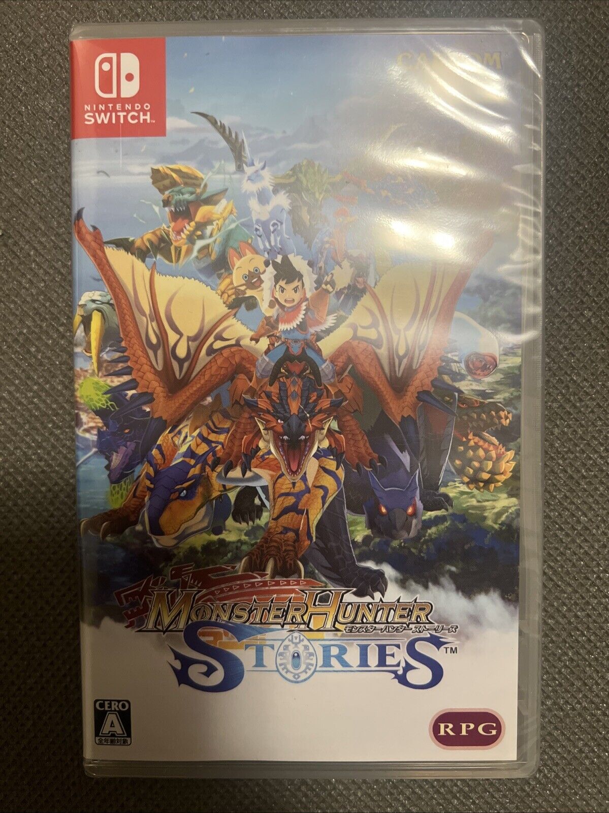 Monster Hunter Stories Switch Japan Game In Multi-Language NEW(Action-RPG/Capcom