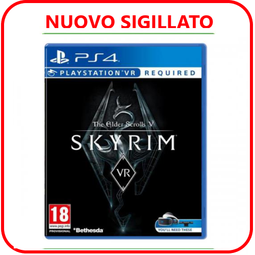 the elder scrolls v 5 skyrim vr rpg playstation 4 ps4 gioco videogioco nuovo per