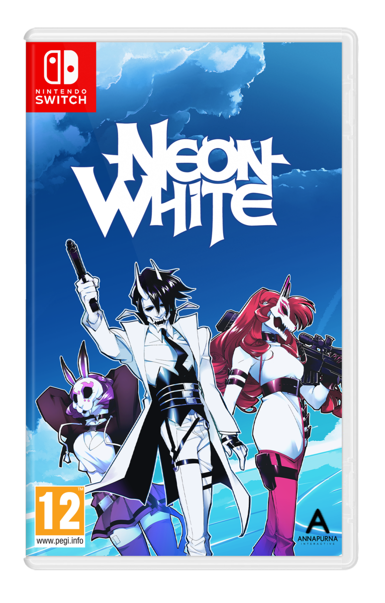 Neon White Nintendo Interruttore Nuovo