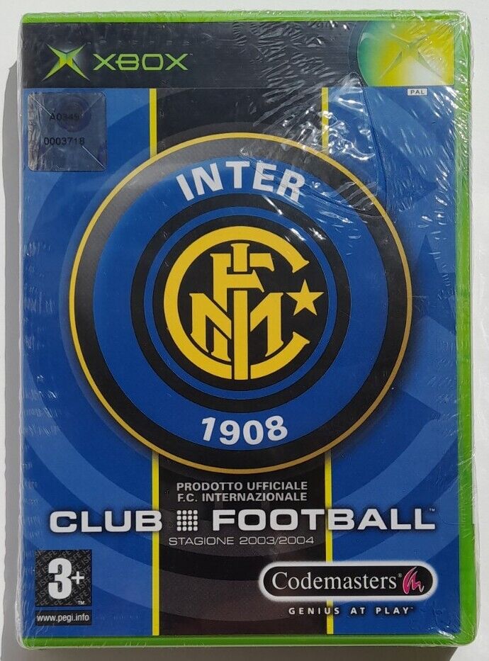 FC Internazionale Club Football 2003/2004 Inter, ufficiale - XBOX - Ita