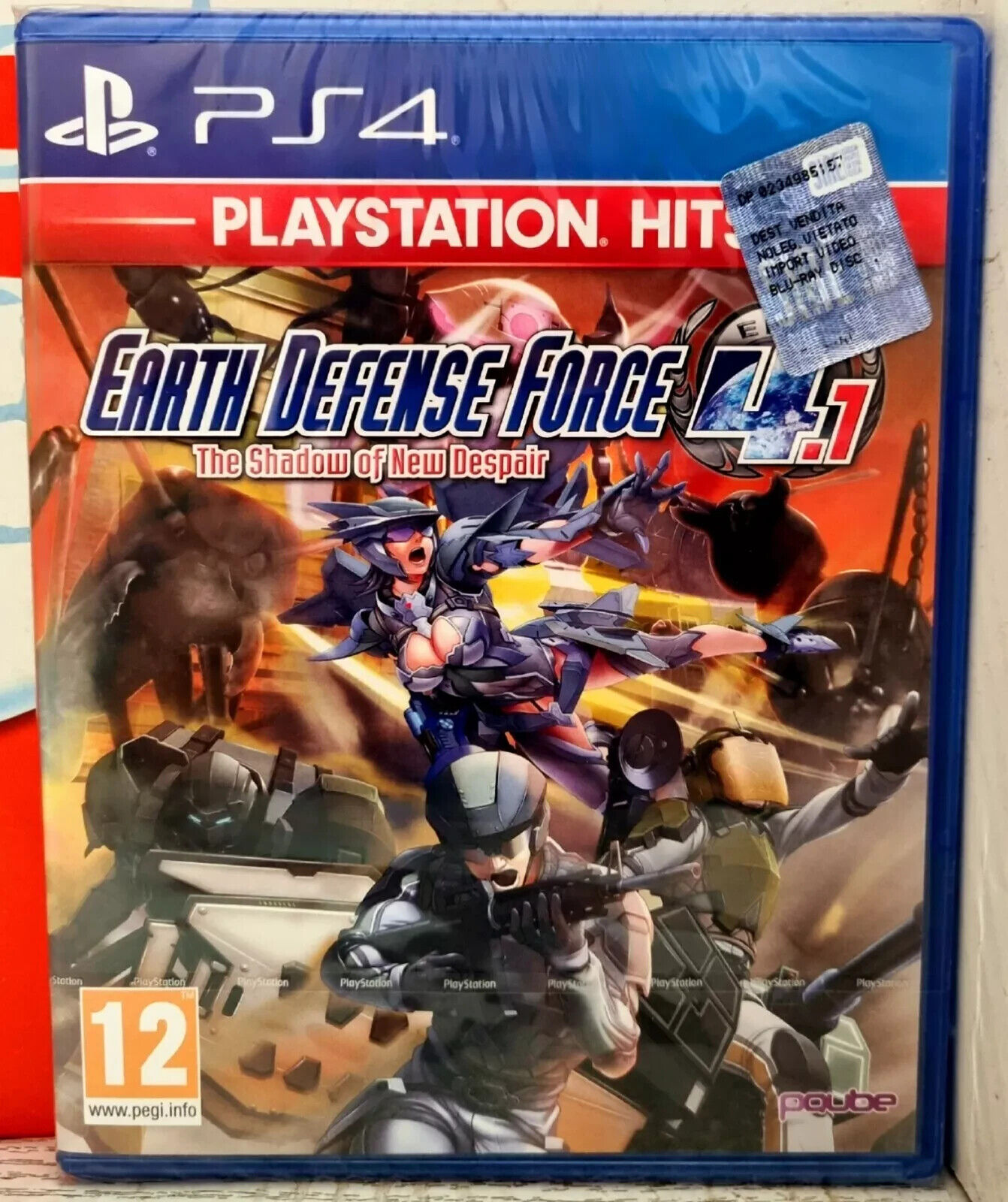 EARTH DEFENSE FORCE 4.1 THE SHADOW OF NEW DESPAIR PS4 SPARATUTTO INGLESE NUOVO*