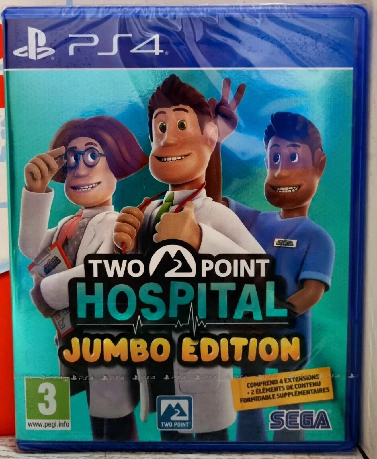 TWO POINT HOSPITAL JUMBO EDITION PS4 TIPO THEME HOSPITAL EU CON ITALIANO NUOVO