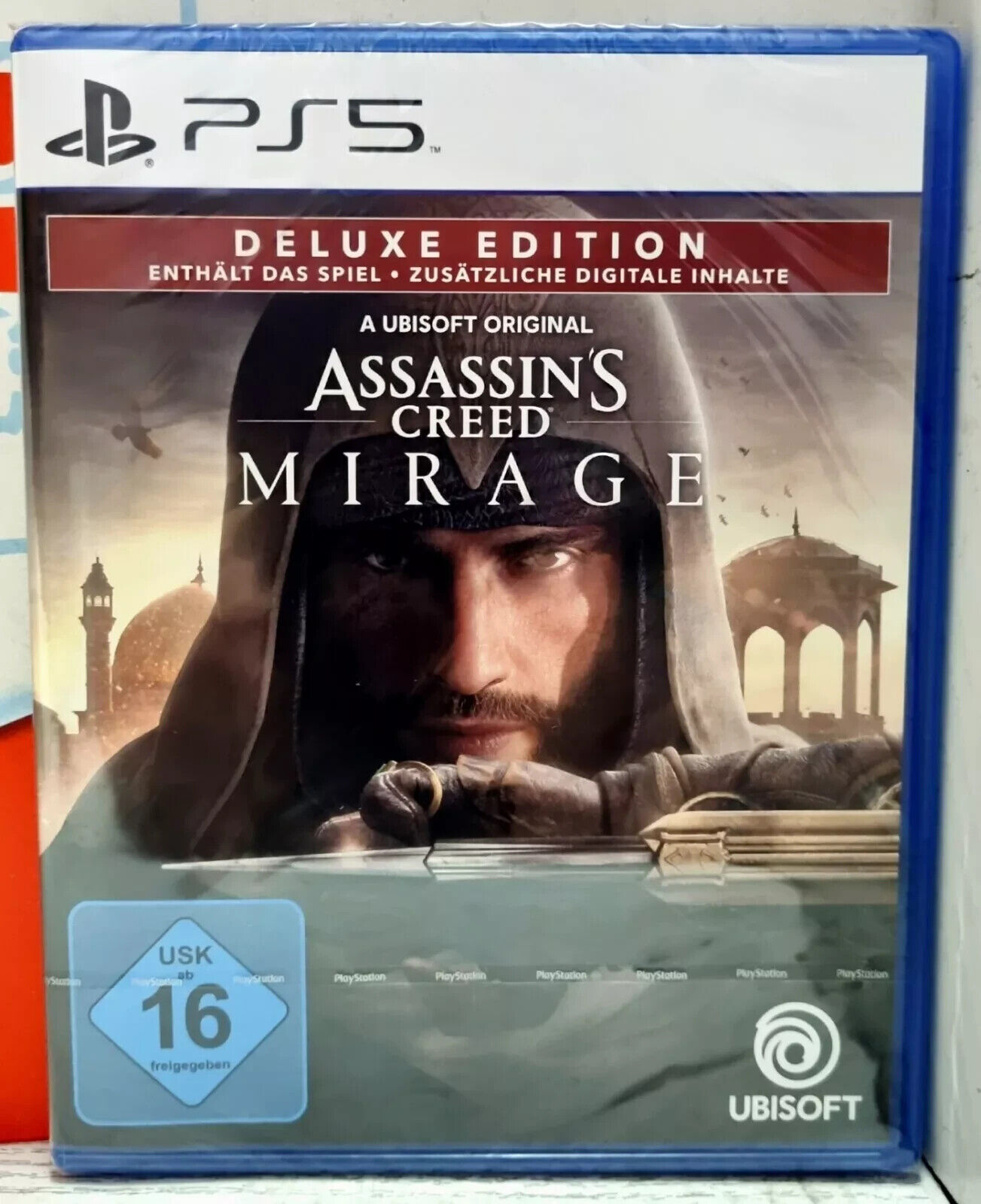 ASSASSIN'S CREED MIRAGE DELUXE EDITION PS5 PLAYSTATION 5 EU CON ITALIANO NUOVO