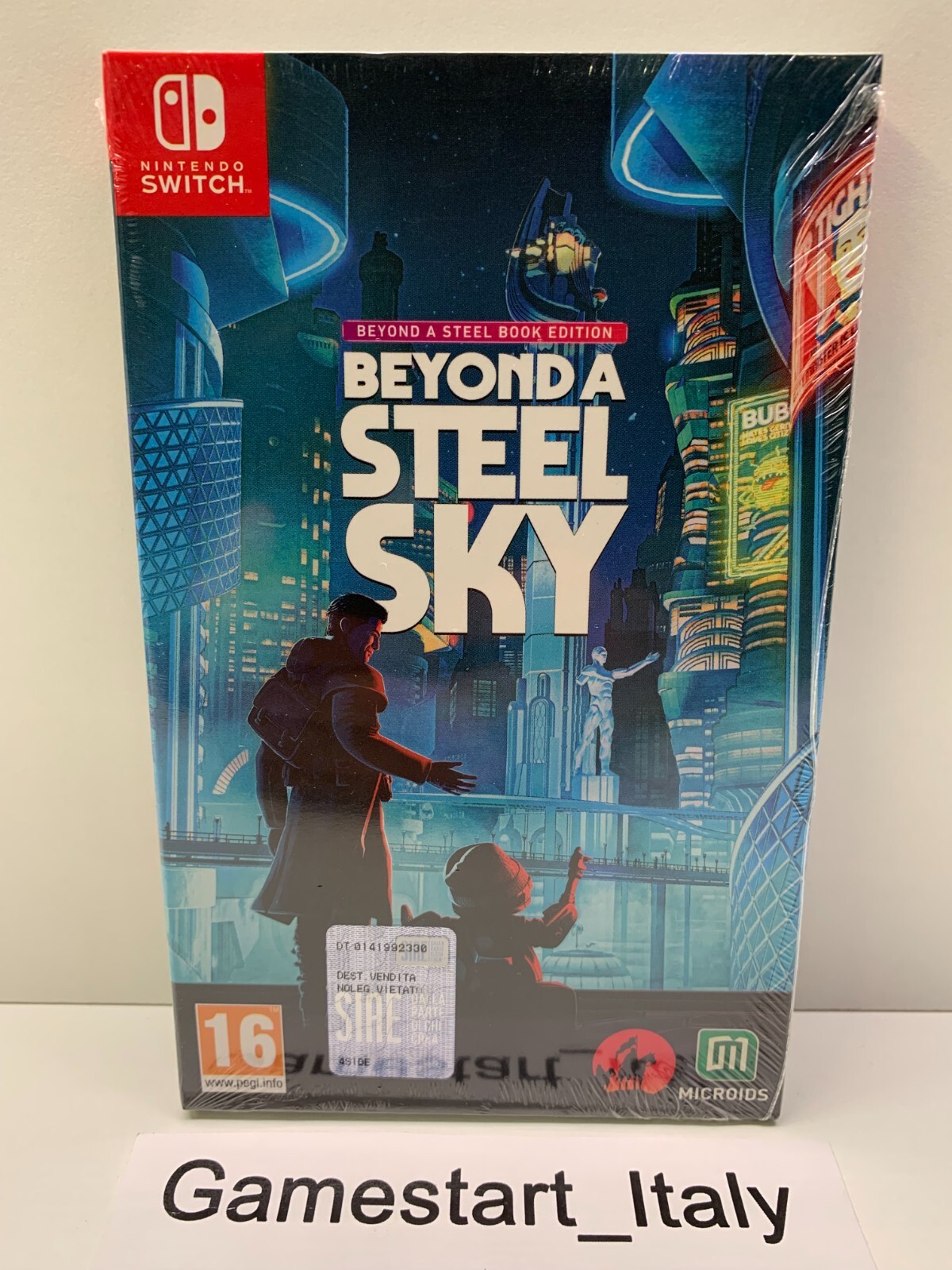 BEYOND A STEEL SKY STEELBOOK EDITION - SWITCH - NUOVO SIGILLATO PAL NEW