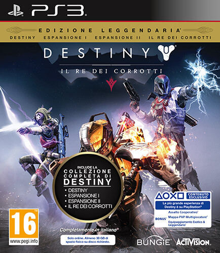 PS3 Destiny: Il Re dei Corrotti UFFICIALE ITALIA