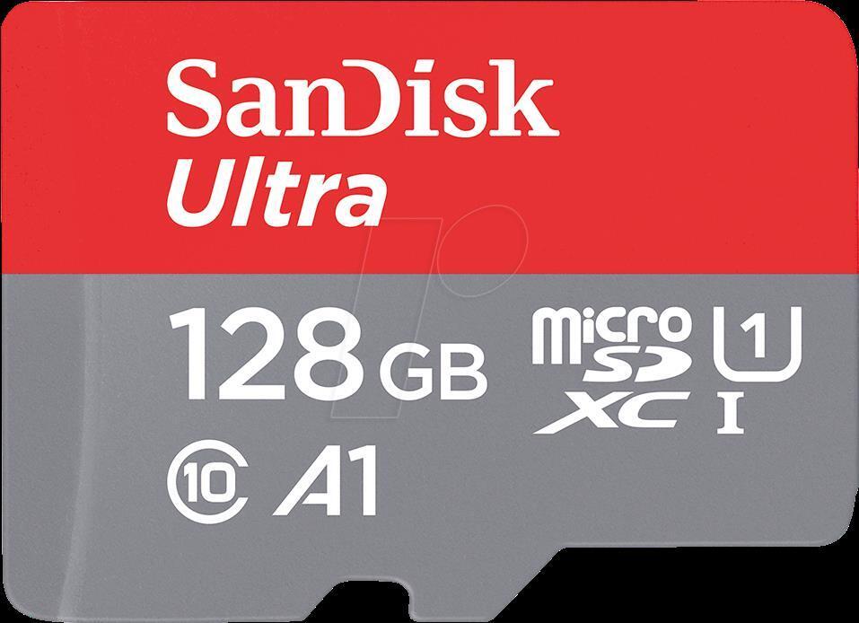 SanDisk Ultra microSD 128 GB MicroSDXC UHS-I Classe 10 (128GB SANDISK ULTRA MICR