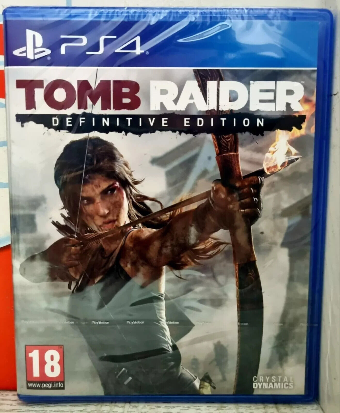 TOMB RAIDER DEFINITIVE EDITION PS4 PLAYSTATION 4 ACTION UK CON ITALIANO NUOVO