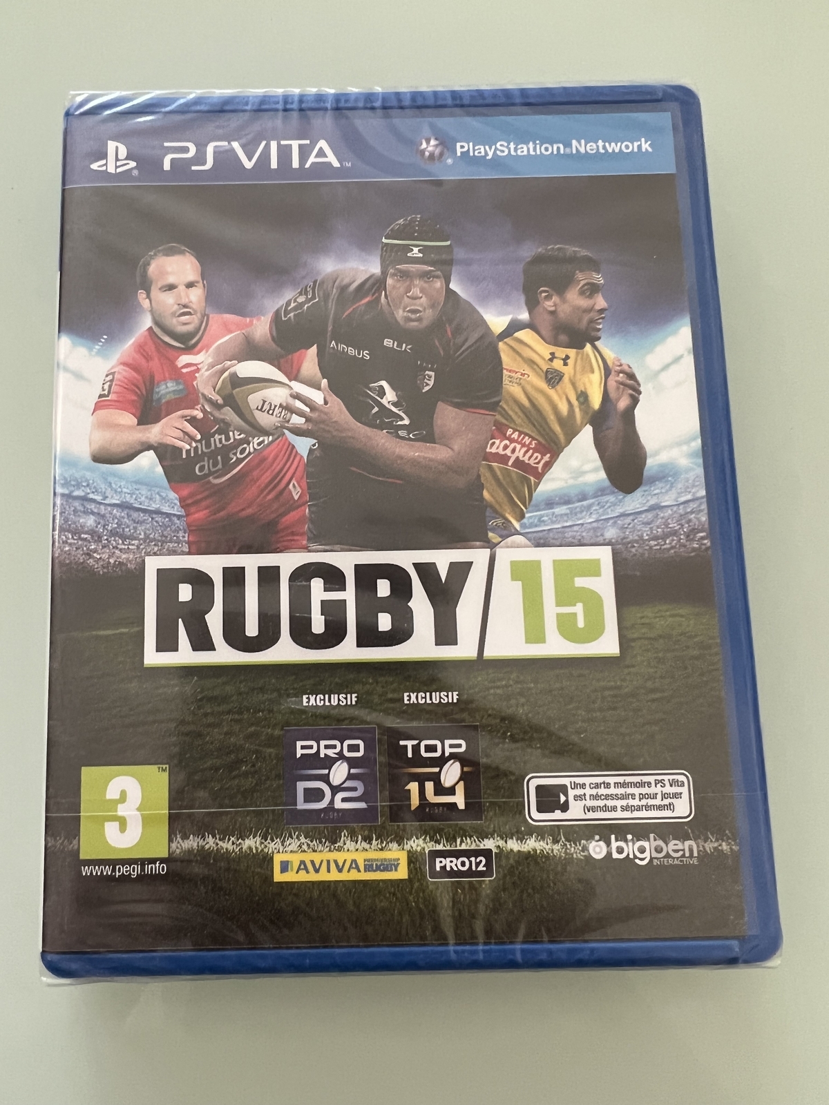 Gioco Ps Vita PLAYSTATION Nuovo Blister Pal Fr Rugby 15 Pro d2 Top 14