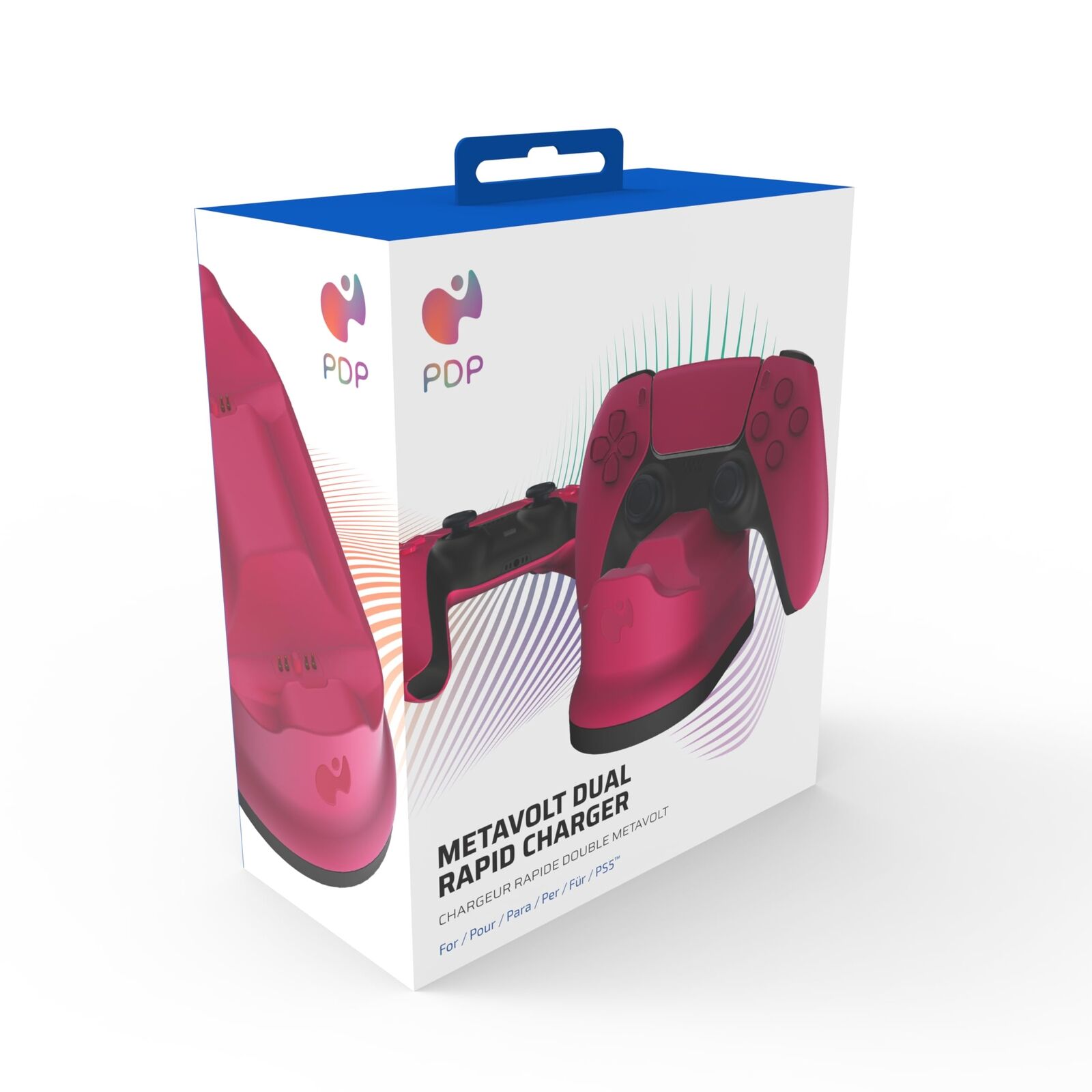 PDP METAVOLT PS5 DUAL CHARGER RED For SONY PLAYSTATION PS5  (Sony Playstation 5)