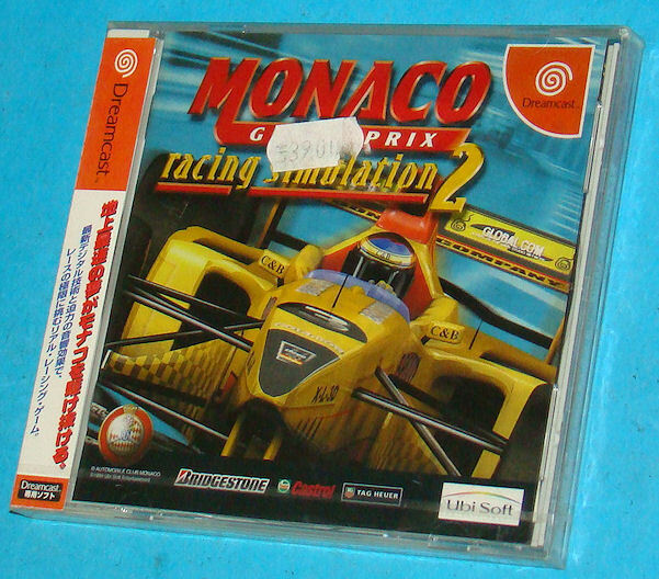 Monaco Grand Prix Racing Simulation 2 - Sega Dreamcast DC - JAP Japan