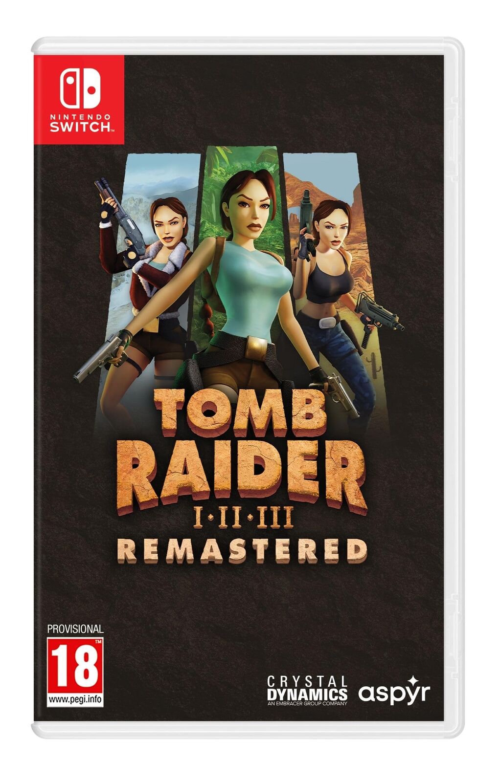 Tomb Raider 1-3 Remastered Starring Lara Croft - Switch Ninten (Nintendo Switch)