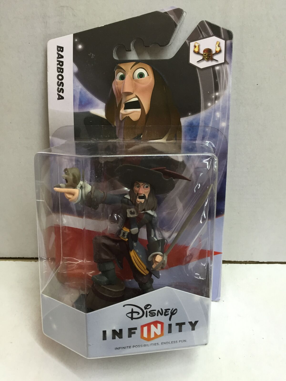 Disney Infinity BARBOSSA Pirati Dei Caraibi Personaggio Interattivo MIB