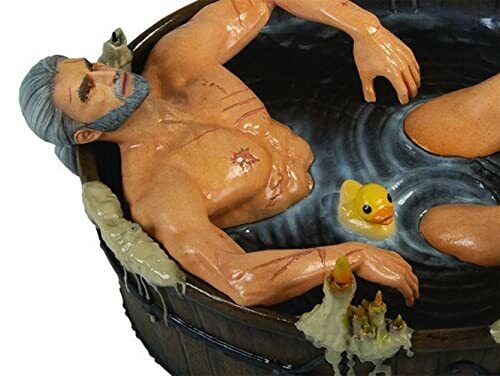 The Witcher Dark Horse Premium 3 Wild Hunt - Geralt in the Bath Statue (i3V)