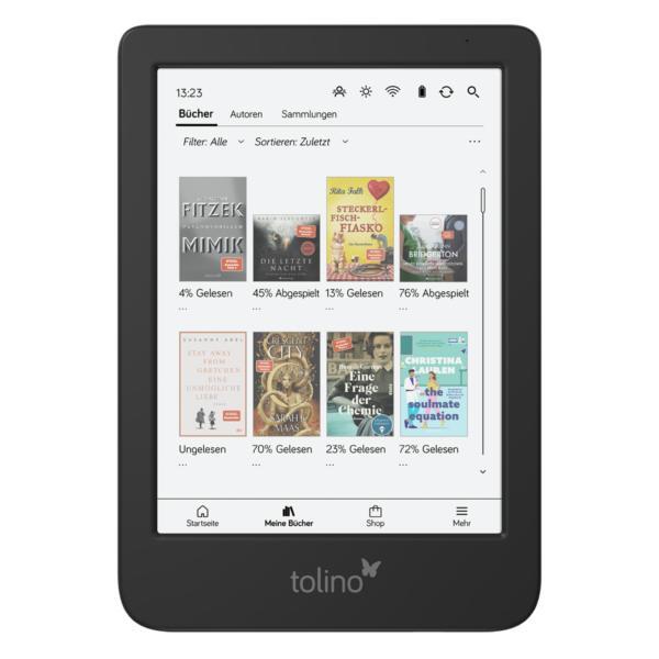 1436155 Tolino shine color lettore e-book Touch screen 16 GB Wi-Fi Nero