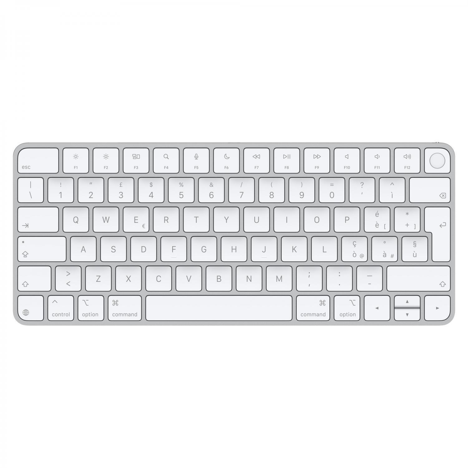 Apple Magic Tastiera USB + Bluetooth Universale Touch ID e Chip Bianco MXCK3T/A
