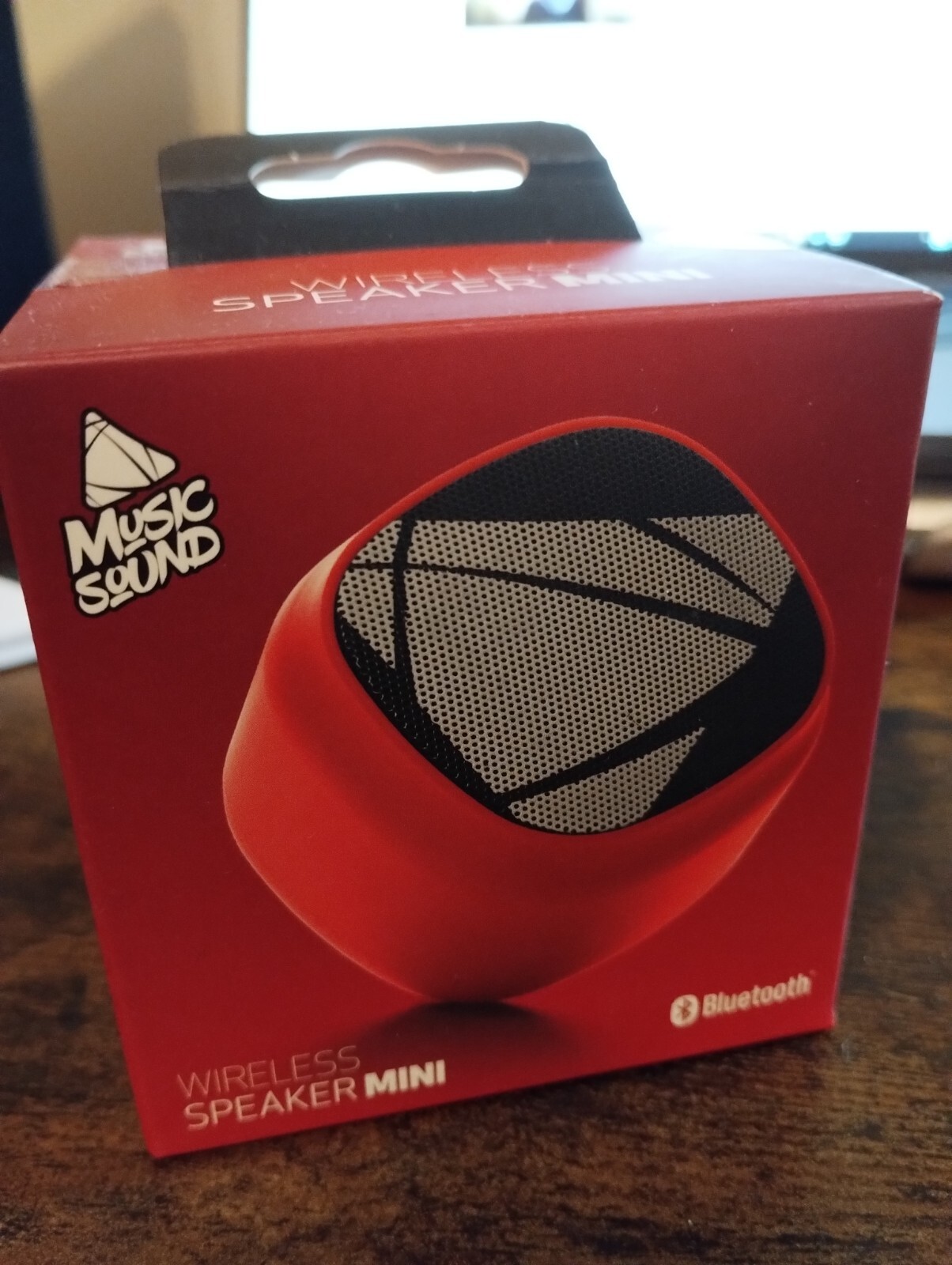 Cellularline Music Sound Wireless Speaker Bluetooth Mini Portatile Rosso