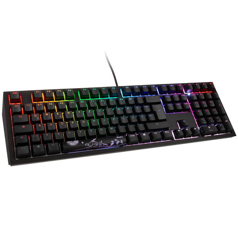 Ducky Shine 7 Blackout Edition keyboard backlit DKSH1808ST-RDEPDAAT2