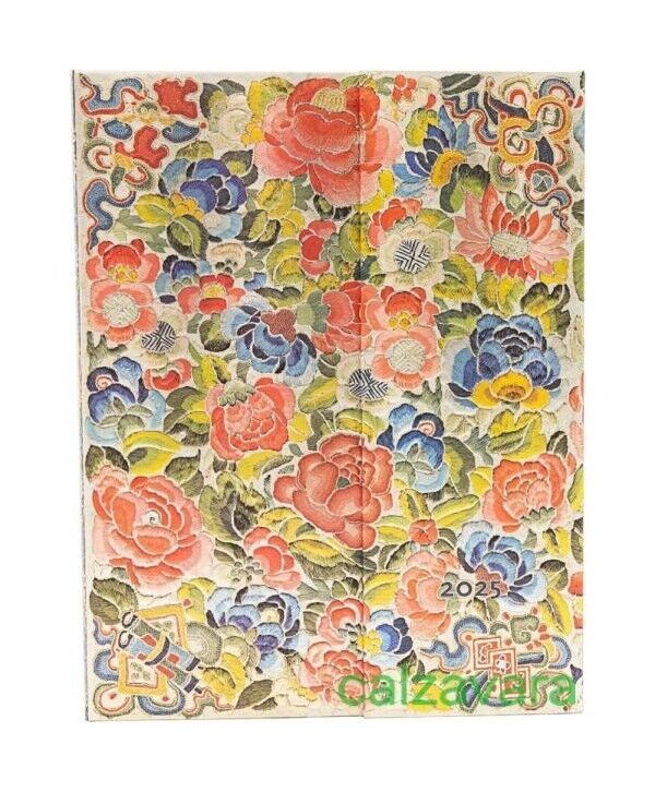 Paperblanks Agenda 2025 Settimanale 12 Mesi - Ultra 18x23 cm VER - Pear Garden