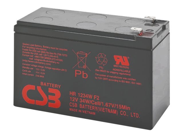 PowerWalker UPS battery 1 x 9 Ah (Offline) UPS 15 min 34,000 W UPS 91010032