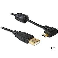 Dieses USB 2.0 Kabel von Delock zeichnet sich besonders durch seinen abgewinkelt