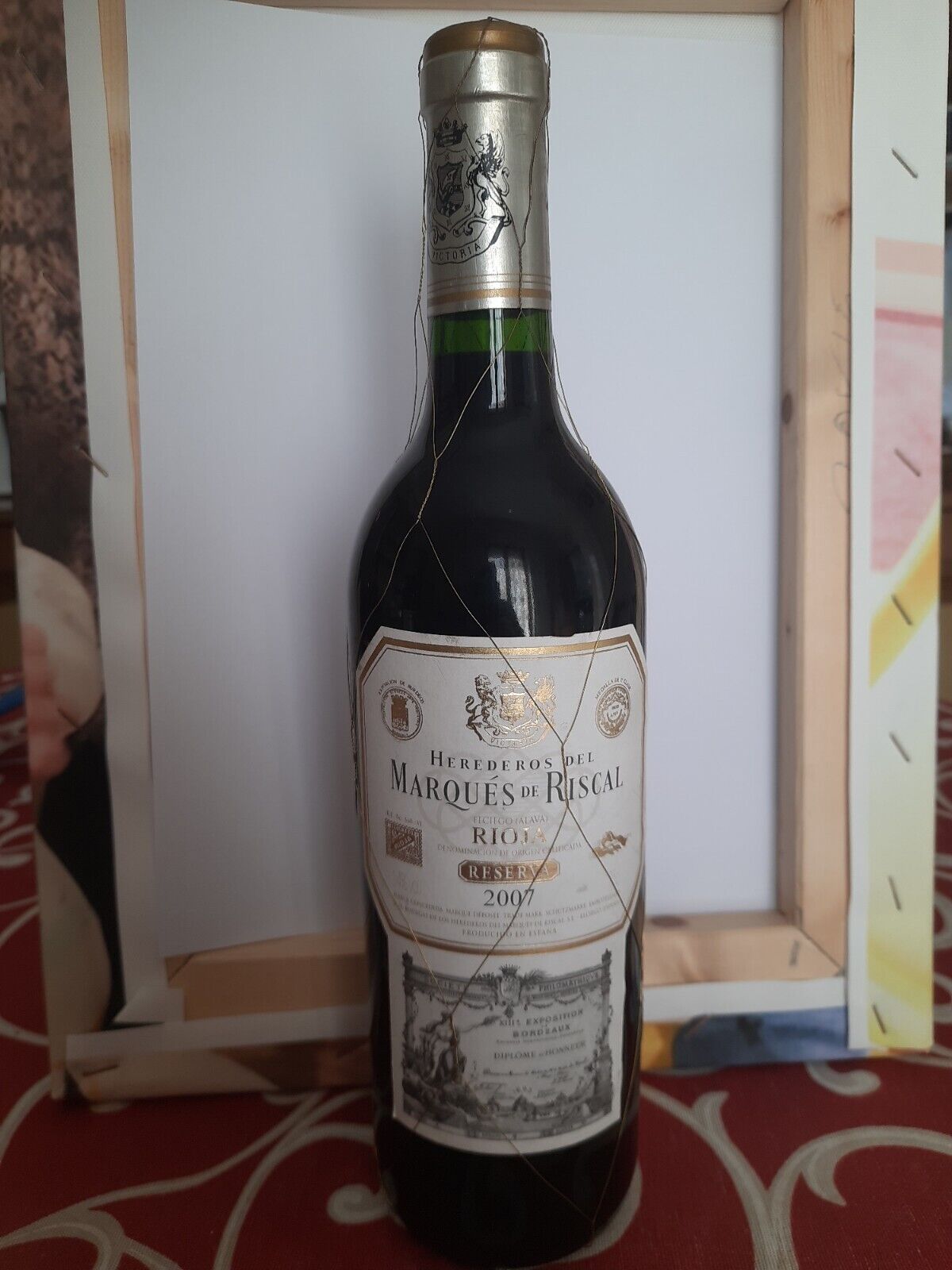 Vino Herederos del Marques De Riscal Rioja 2007  75cl 14%