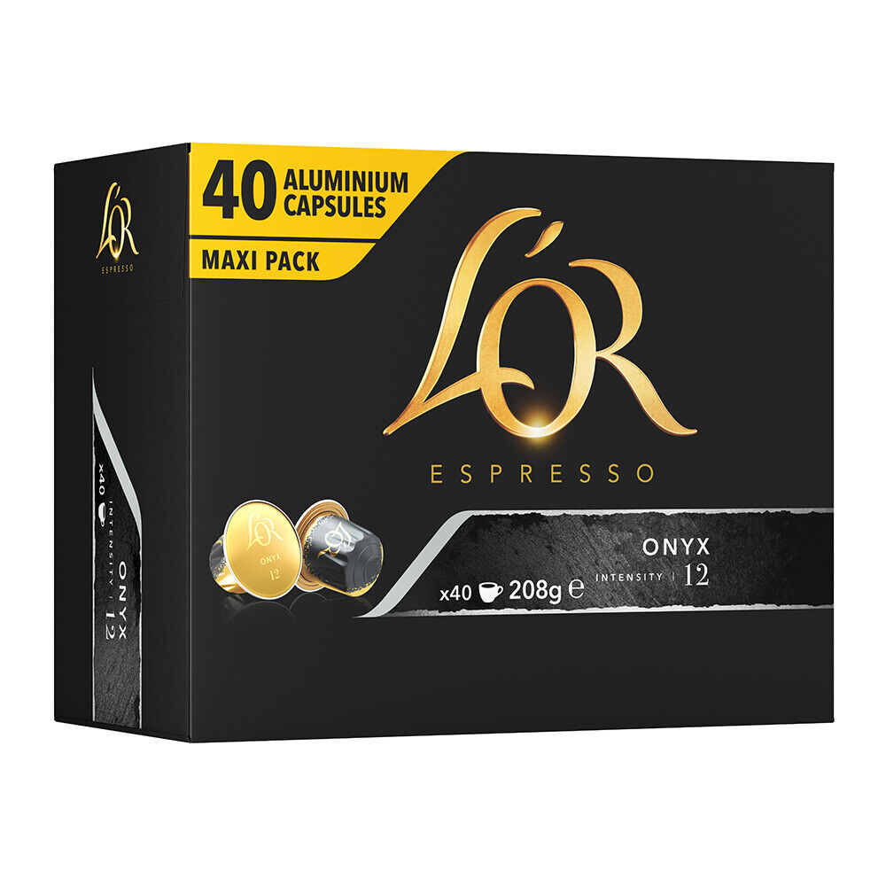 Caffè L'Or capsule Nespresso - Espresso ONYX - conf. 40 pz