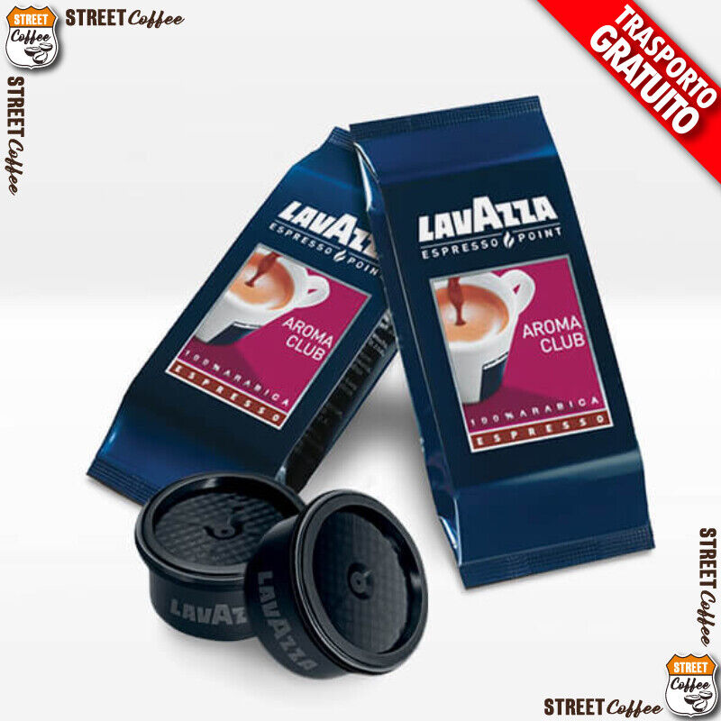 400 Cialde Capsule Caffè Lavazza Espresso Point Aroma Club Originali *