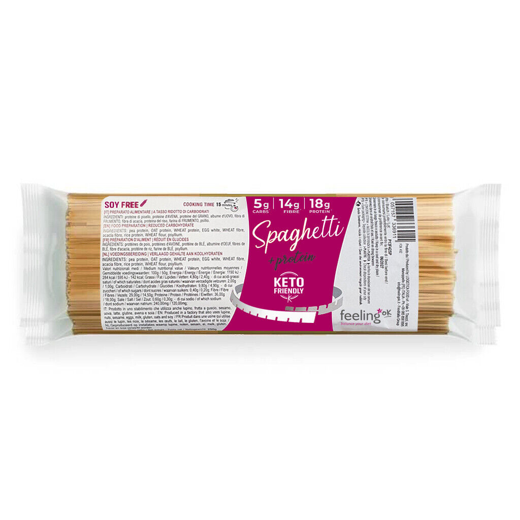 FEELING OK SPAGHETTI + PROTEIN 250 GR