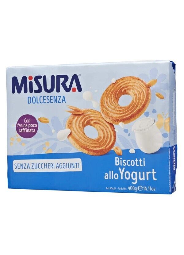 MISURA BISCOTTI DOLCESENZA ALLO YOGURT 400 GR