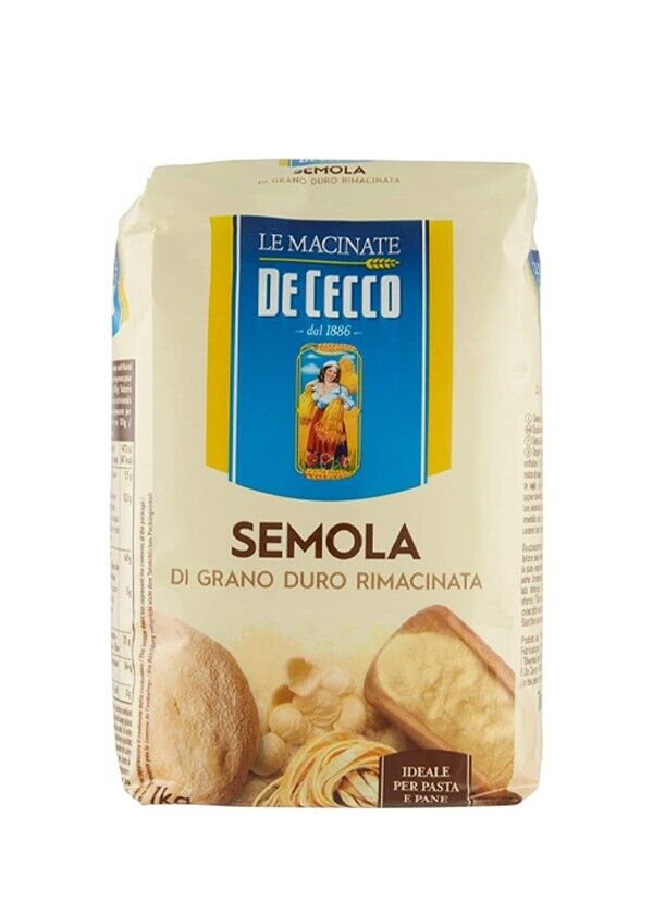 DE CECCO FARINA DI SEMOLA DI GRANO DURO KG 1