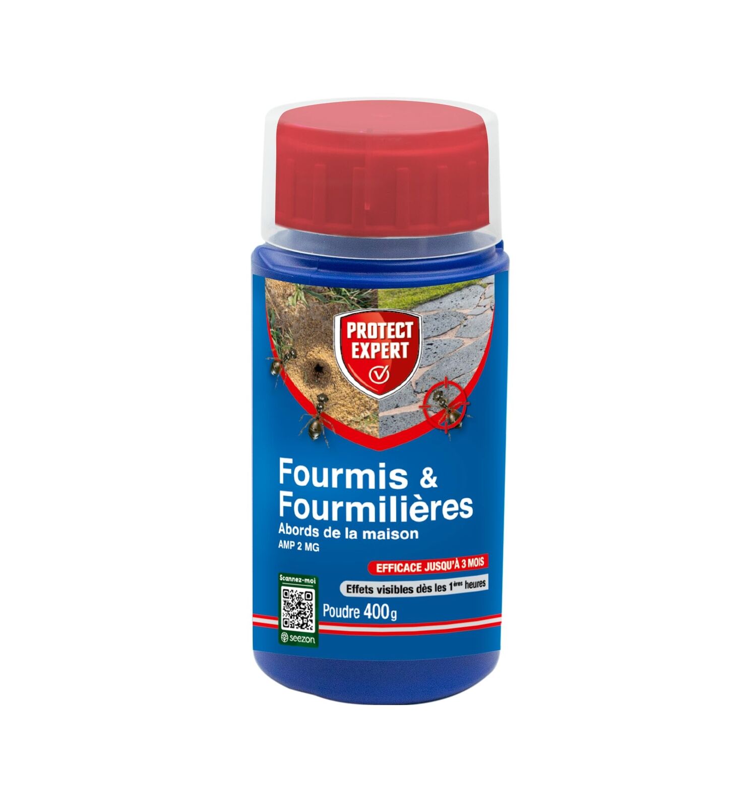 PROTECT EXPERT FOURMIS-POUDRAGE ET ARROSAGE 400 G POUDREUSE 400 G FOURPOUD400
