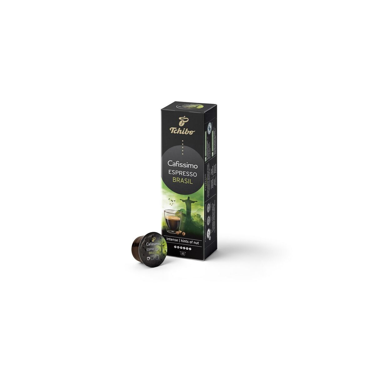 Capsule di caffè Tchibo Espresso Brasil Beleza 10 Pezzi [10 Unità] [1 Unità]