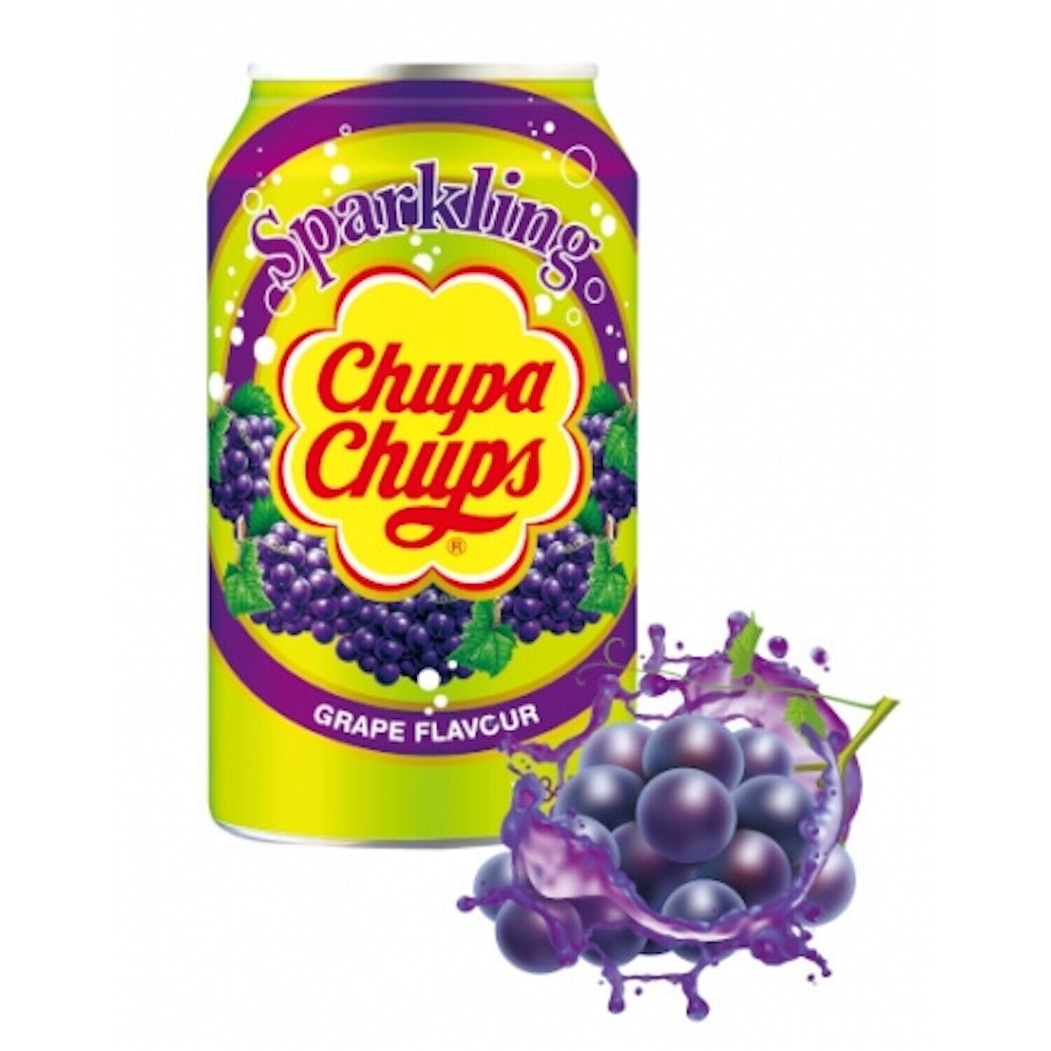 Chupa Chups Grape 330ml x 12