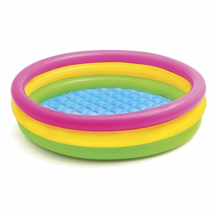 Intex 57412 Piscina 3 Anelli per Bambini Dimensione 114 X 25 cm
