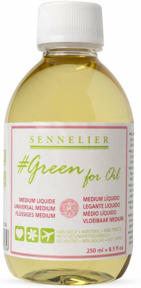 Sennelier Verde per Olio Non Tossico Universale Liquido medium 250ml