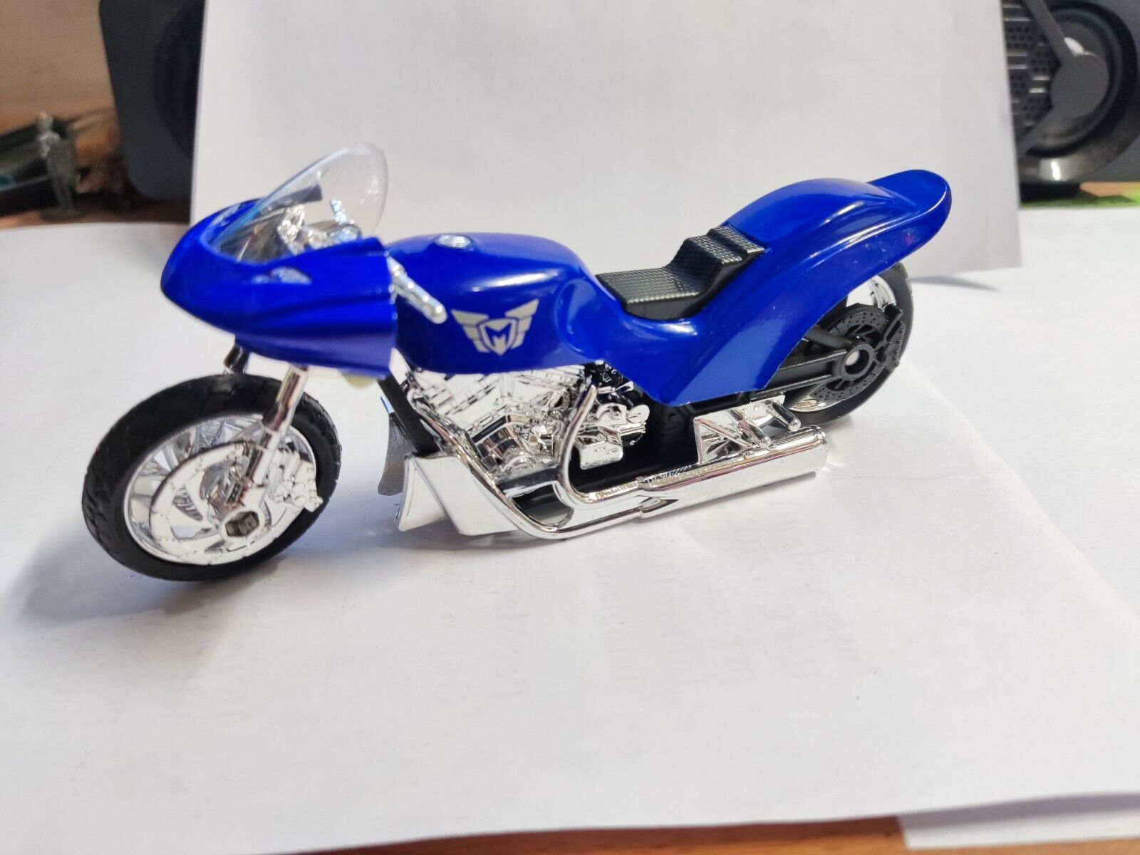 Drag Bike Racing By Mondo Motors Scala 1/18 Diecast