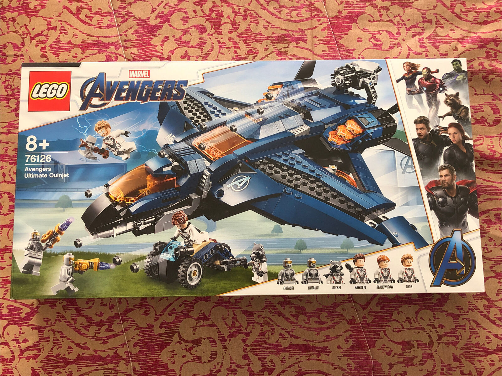 LEGO 76126 AVENGERS ULTIMATE QUINJET