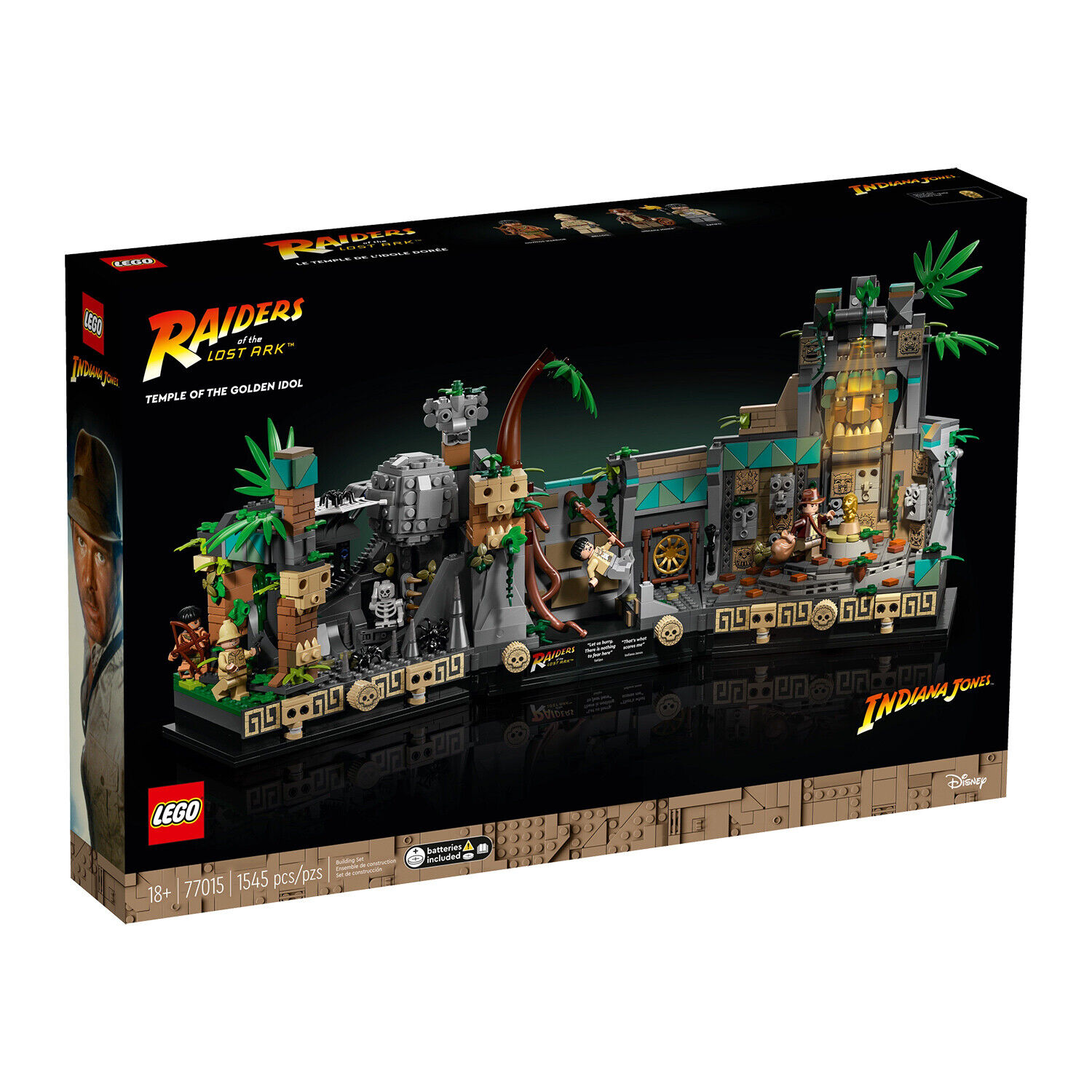 Lego Indiana Jones - Il Tempio Dell’idolo D’oro 77015 LEGO INDIANA JONES