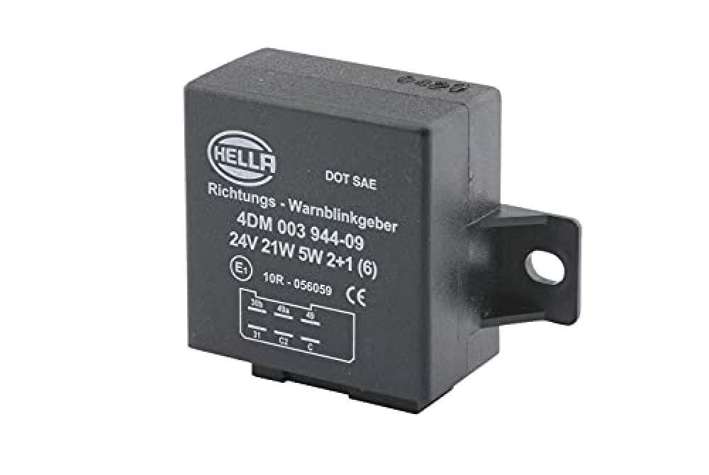 HELLA 4DM 003 944-091 Intermittenza di lampeggio - 24V - 6a... poli - avvitato -